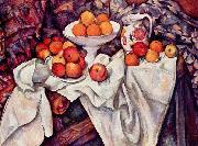 Paul Cezanne Stilleben mit apfeln und Orangen oil painting reproduction